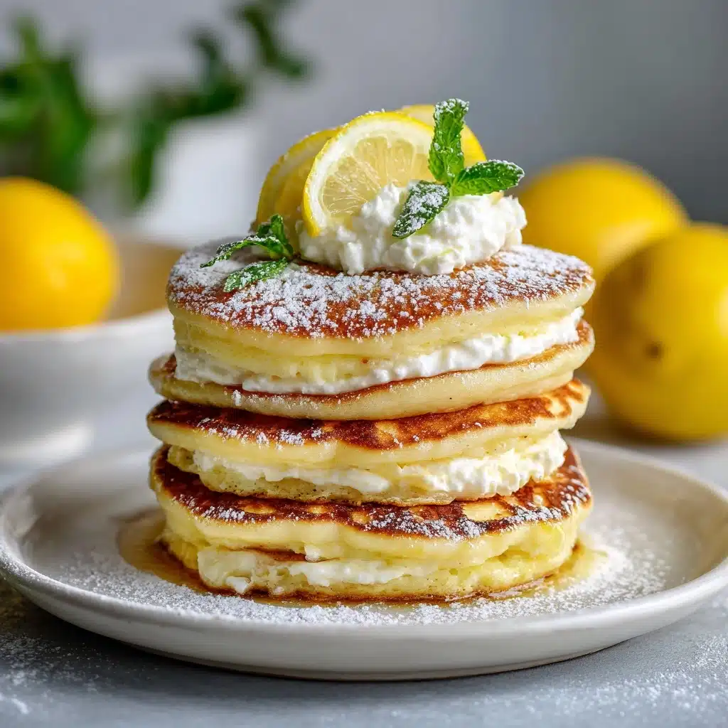 Lemon Ricotta Pancakes Recipe
