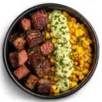 Steak Avocado Corn Bowl Recipe