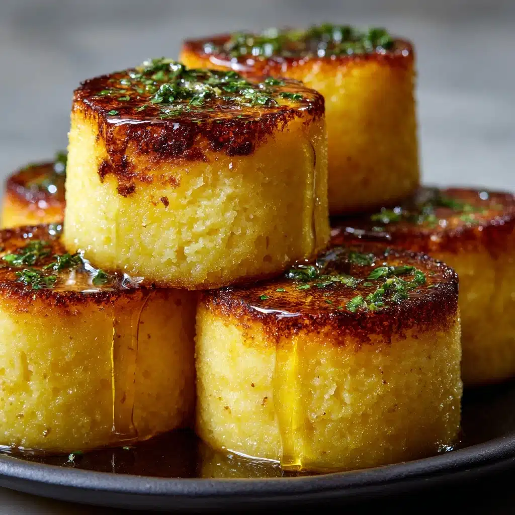 Honey Butter Cornbread Poppers Recipe - Recipe Image