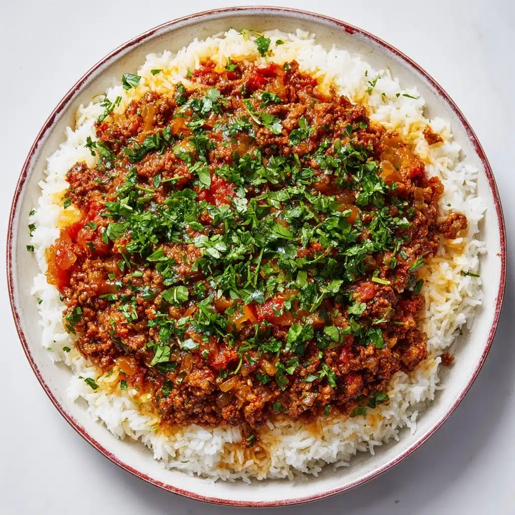 French Onion Ground Beef and Rice Casserole Recipe - Recipe Image