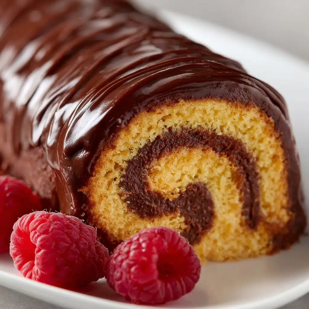 Chocolate Raspberry Swiss Roll Recipe - Recipe Image