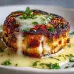 Cheddar Bay Crab Cakes with Lemon Butter Drizzle Recipe