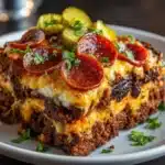 Cheeseburger Pizza Recipe
