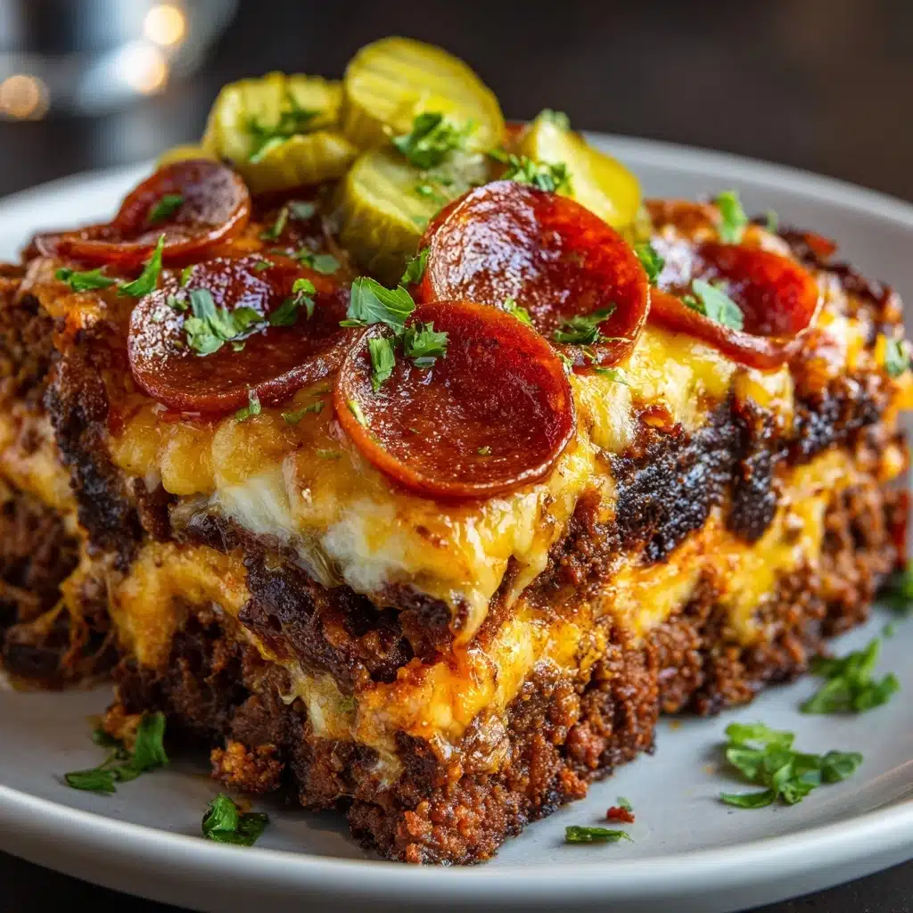 Cheeseburger Pizza Recipe
