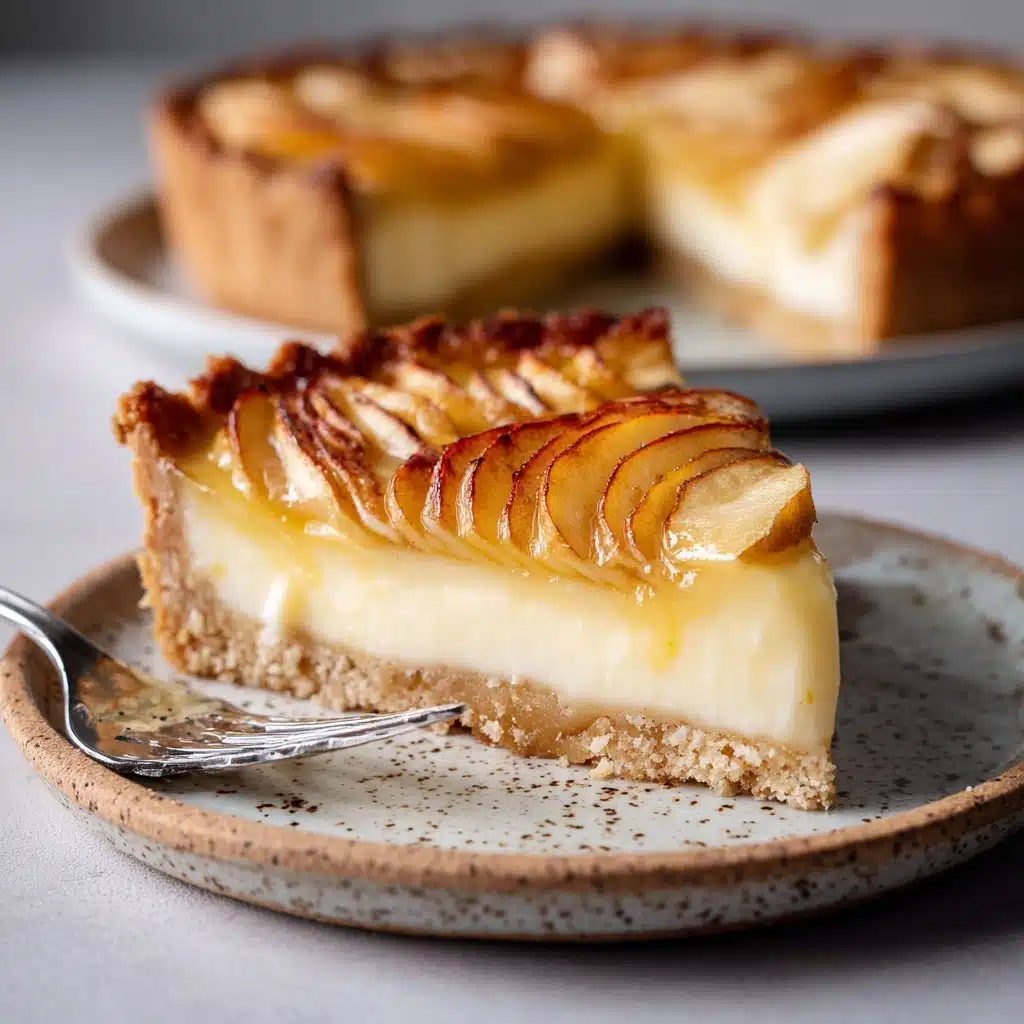 French Custard Pie with Apples (Flan Parisien) Recipe - Recipe Image