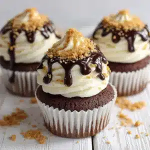 Nutella Cheesecake Cupcakes Recipe