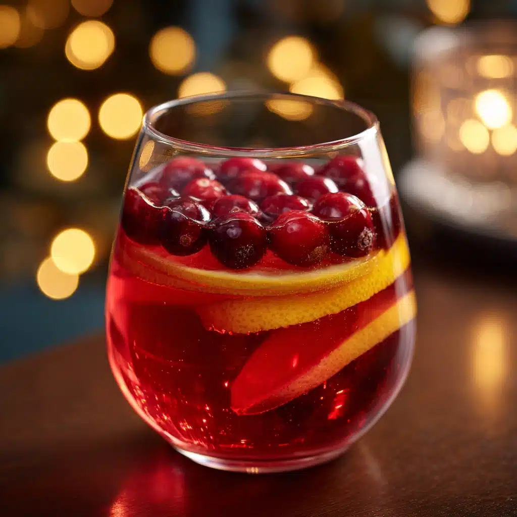 Sparkling Cranberry Punch Recipe - Recipe Image
