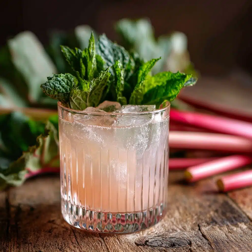 Rhubarb Liqueur Recipe - Recipe Image