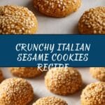 Italian Sesame Cookies Recipe