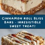 Cinnamon Roll Bliss Bars Recipe