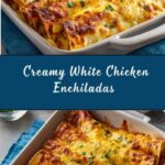 Creamy White Chicken Enchiladas Recipe