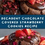 Chocolate Covered Strawberry Cookies Recipe