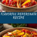 Peperonata – Italian Stewed Peppers Recipe