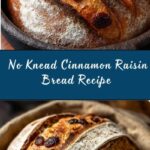 No Knead Cinnamon Raisin Bread Recipe