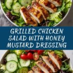 Grilled Chicken Salad with Honey Mustard Dressing Recipe