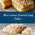 Mini Lemon Coconut Loaf Cakes Recipe