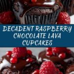 Raspberry Chocolate Lava Cupcakes Recipe