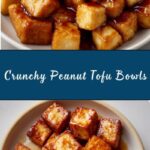 Crispy Baked Peanut Tofu Bowls Recipe