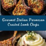 Italian Parmesan Crusted Lamb Chops Recipe