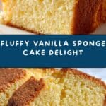 Easy Vanilla Sponge Cake Recipe