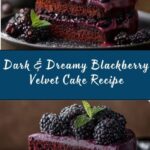 Blackberry Velvet Gothic Cake Recipe