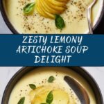 Lemony Artichoke Soup Recipe