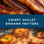Skillet Banana Fritters Recipe