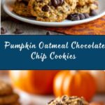 Pumpkin Oatmeal Chocolate Chip Cookies Recipe
