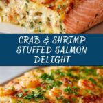 Crab & Shrimp Stuffed Salmon Recipe