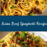 Asian-Style Ground Beef Spaghetti Recipe
