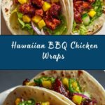 Hawaiian BBQ Chicken Wraps Recipe