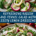 Radish and Fennel Salad with Lemon Dressing Recipe