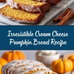 Cream Cheese-Filled Pumpkin Bread Recipe