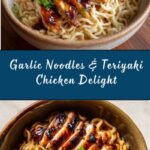 Garlic Noodles with Teriyaki Chicken Recipe