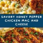 Honey Pepper Chicken Mac and Cheese Recipe