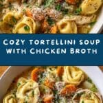 Easy Tortellini Soup with Chicken Broth Recipe