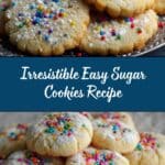 Easy Sugar Cookies Recipe