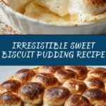 Sweet Biscuit Pudding Recipe