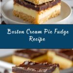 Boston Cream Pie Fudge Recipe