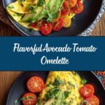 Avocado and Tomato Omelette Recipe