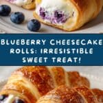 Blueberry Cheesecake Rolls Recipe