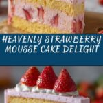 Strawberry Mousse Cake Recipe