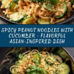 Spicy Peanut Noodles with Cucumber Recipe