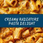 Radiatore Pasta in Creamy Sauce Recipe