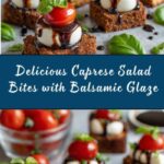 Caprese Salad Bites with Balsamic Reduction Recipe