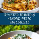 ic & Almond Pesto with Fresh Tagliatelle Recipe