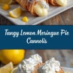 Lemon Meringue Pie Cannolis Recipe