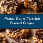 Peanut Butter Chocolate Caramel Cookies Recipe