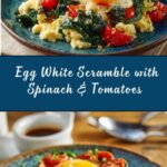 Egg White Scramble with Spinach and Tomatoes Recipe