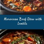 Moroccan-Spiced Beef and Lentil Stew Recipe